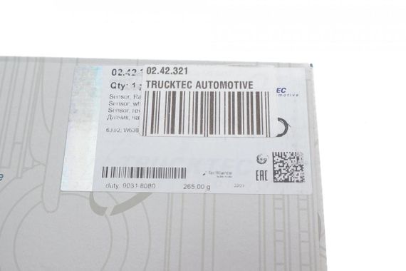 Датчик ABS передний Mercedes Benz Vito W638 96- 02.42.321 | Зображення 2
