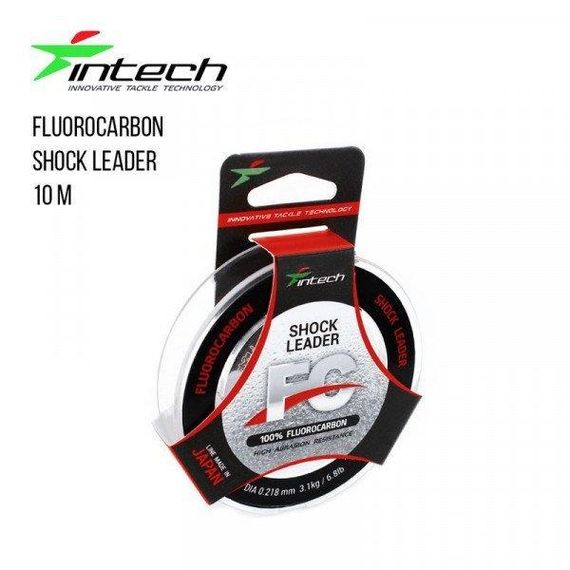 Флюорокарбон Intech Інтеч FC Shock Leader 10м 0.123 mm 1.0 kg / 2.2 lb