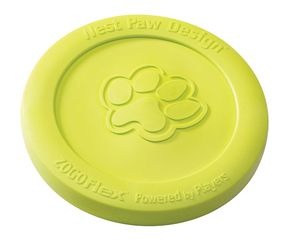 Игрушка для собак West Paw Zisc Flying Disc зеленая, 17 см
