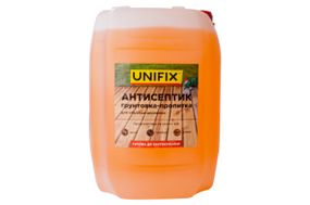 Антисептик грунтовка-пропитка для обработки древесины Unifix - 10 кг (951130)