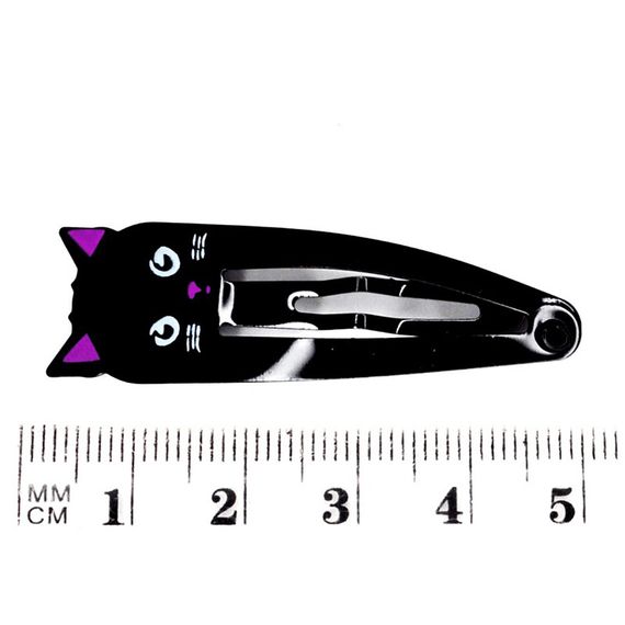 Затискач-хлопавка для волосся "Кошечки" 1200-214, 6 штук | Зображення 1