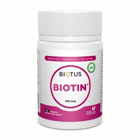 Биотин Biotus Biotin 300 mcg 30 Tabs BIO-530289