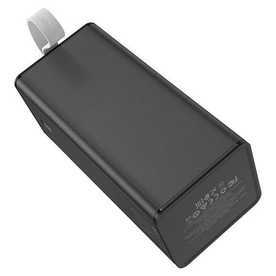 Портативное ЗУ Power Bank Hoco J86A Powermaster 22.5W 50000 mAh Черный | Зображення 3