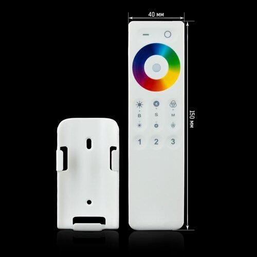 Пульт д/у OEM C-REM-2.4g-Touch-3 zone для контроллера RGBW, белый | Зображення 1