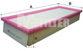 Фільтр повітряний FORD Mondeo 1.8TD (вир-во M-filter) MFILTER K371 на FORD MONDEO   (GBP)