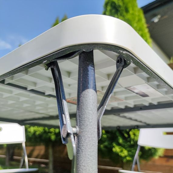 Набір мебелів складний (Стіл і 4 стільця), Білий (з сумкою) SW-00001540 | Зображення 3