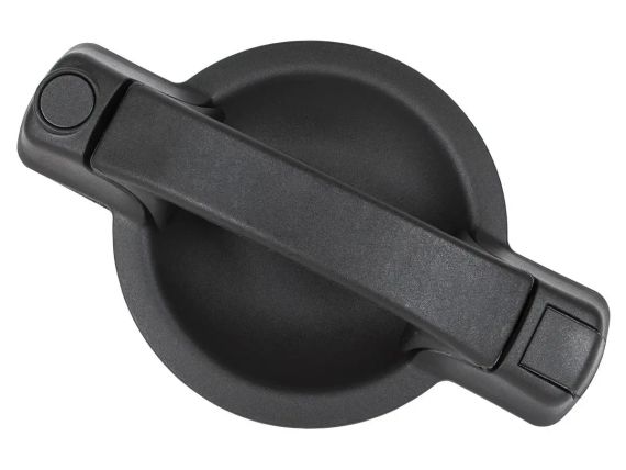 Fiat Doblo I (00-09) ліва зовнішня ручка під центральний замок бічних розсувних дверей без ключів, Фіат Добло 1