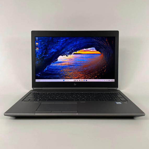 Мобильная рабочая станция Б-класс HP ZBook 15 G5 / 15.6" (1920x1080) IPS / Intel Core i7-8850H (6 (12) ядра по 2.6 - 4.3 GHz) / 16 GB DDR4 / 512 GB SSD / nVidia Quadro P1000, 4 GB GDDR5, 256-bit / TouchID / WebCam / HDMI б/у | Зображення 1