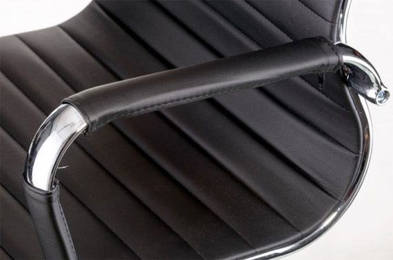 Офісне крісло Solano 5 artleather black Tilt, Eames Style | Зображення 3