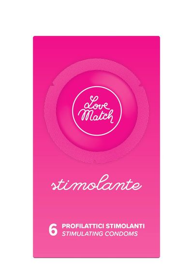 Презервативы - Stimolante (Ribs & Dots), 6 шт. sexstyle | Зображення 2