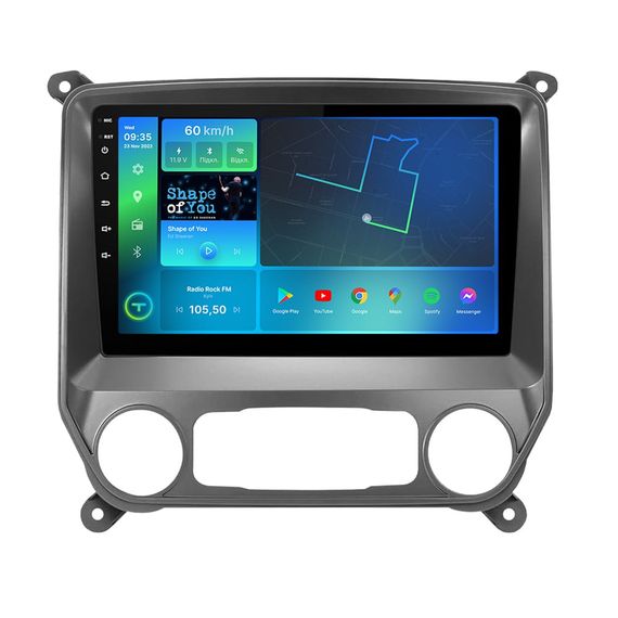 Штатна магнітола Torssen Chevrolet Silverado 3 13-19 GMC Sierra 13-19 FL9 4+64Gb 4G Carplay DSP | Зображення 1