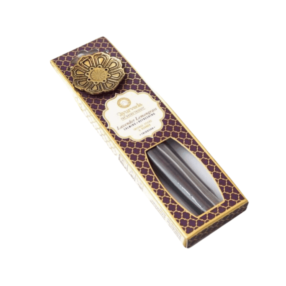 Аюрведичні аромапалички з підставкою  Лаванда Лимонник Трідоша 25г Song of India 8903833913245