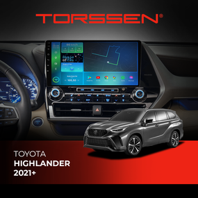 Штатна магнітола Torssen Toyota Highlander 2021+ F10432 4G Carplay DSP