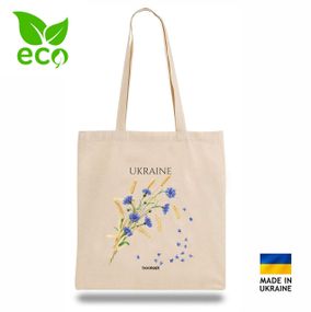 Екошопер Bookopt Ukraine (Волошки і колоски)
