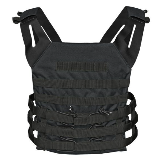 Плитоноска Molle (разгрузка) Черная, жилет под бронепластины | Зображення 1