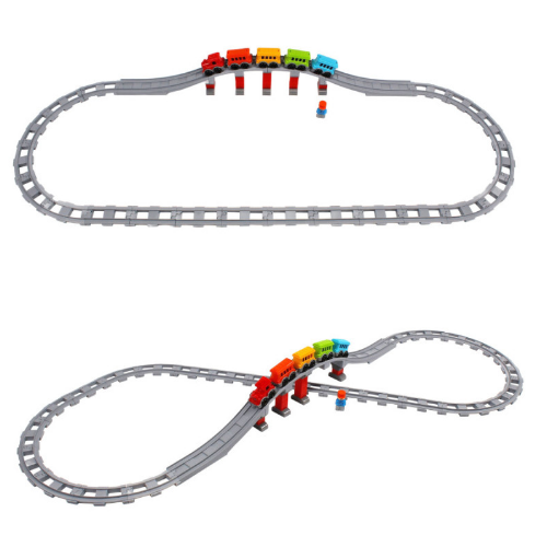 Іграшка Конструктор Залізниця Технок 1300 | Зображення 4