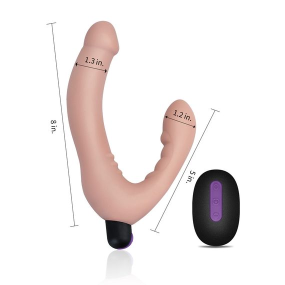 Страпон - IJOY Rechargeable Strapless Strap-On Remote Controlled sexstyle | Зображення 6