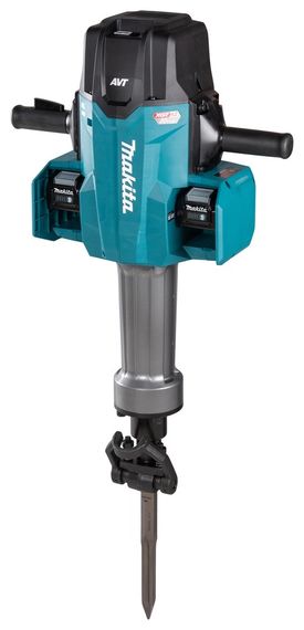Молоток відбійний акумуляторний Makita HM004GZ01 (72.8 Дж, 870 хв-1, XGT, 2000 Вт, BL, HEX 28.6 мм, AVT, AWS, 28.2 кг, без акумуляторів та зарядного пристрою) | Зображення 2