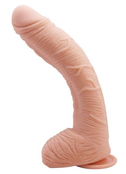 Фалоімітатор на присосці Baile Beautiful ALEX 10.6'' Flesh, BW-008037NR Sex Aura | Зображення 4