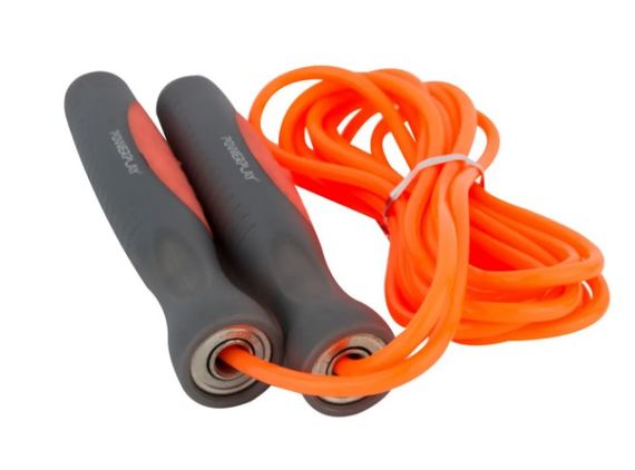 Скакалка PowerPlay 4204 Classic Jump Rope Помаранчева 2,7 м (PP_4204_Orange) | Зображення 2