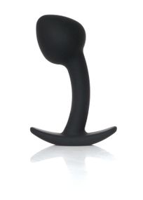 Анальна пробка - Silicone Black Curved Plug M sexstyle