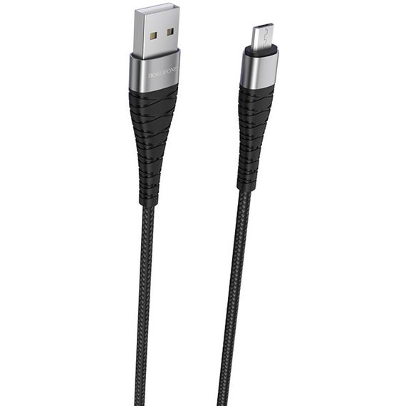 Дата кабель Borofone BX32 Munificent USB to MicroUSB (1m) | Зображення 3