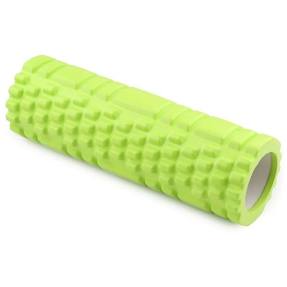 Массажный ролик (роллер) Паверплей 4342 Massage Roller Зеленый (30x10см.) | Зображення 1