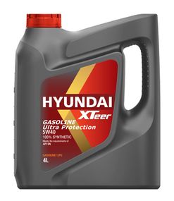 Моторна олива HYUNDAI XTeer Gasoline Ultra Protection 5W-40 4л.