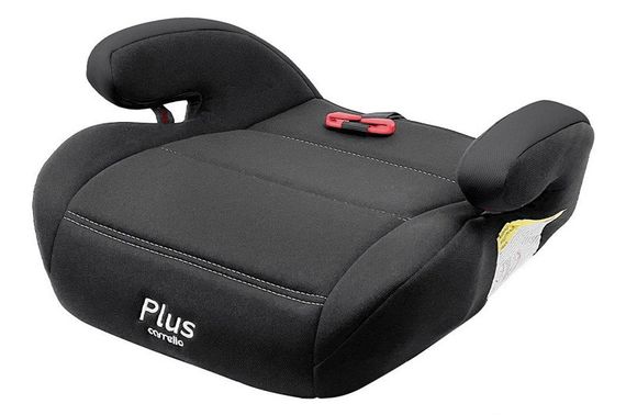 Автокрісло бустер CRL-16007 "Plus" Jet Black направляючий ремінь CARRELLO