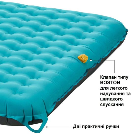Матрац надувний Uquip Betty Double Petrol/Grey (243108) | Зображення 5