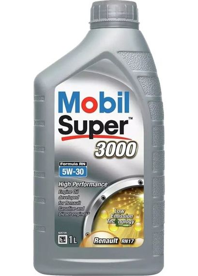 Моторна олива MOBIL SUPER 3000 FORMULA RN 5W-30 1л.