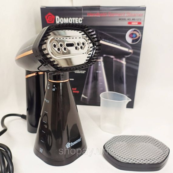 Утюг отпариватель для любого типа одежды Domotec MS-1272 1600 Вт, Отпариватель для одежды эффективный QN-62 | Зображення 4