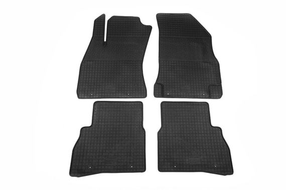 Резиновые коврики (4 шт, Polytep) для Fiat Doblo III 2010-2022 гг | Зображення 1