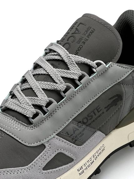 Чоловічі кросівки Lacoste Elite Active Grey Magnet (топ якість) A3387 44 28 | Зображення 8