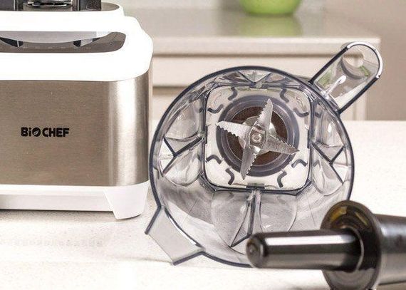 Блендер профессиональный BioChef Atlas Power Blender (Stainless Steel) - самый бесшумный супер блендер, белый | Зображення 6