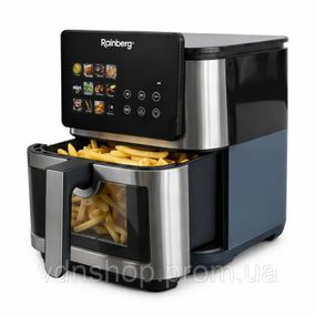 Аерофритюрка Rainberg RB-2321 4200 Вт 12.5 л сенсорна 2 Тена EH-85