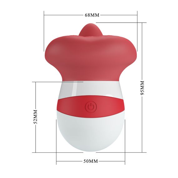 Вибратор - Pretty Love Mina The Flaming Lips Red sexstyle | Зображення 6