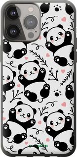 Чохол на iPhone 13 Pro Max Панди "4318u-2371-2448"