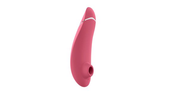 Вакуумний кліторальний стимулятор Womanizer Premium 2 - Raspberry, функції Autopilot та Smart Silence | Зображення 2
