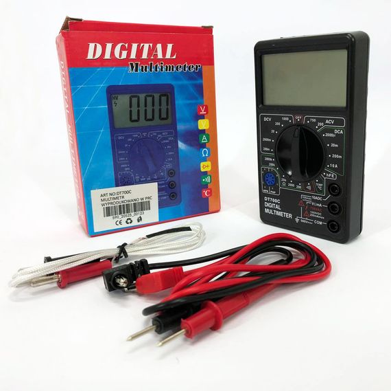 Портативний мультиметр цифровий DT, Цифровий автоматичний тестер напруги, Мережевий тестер електрика AI-16 | Зображення 7