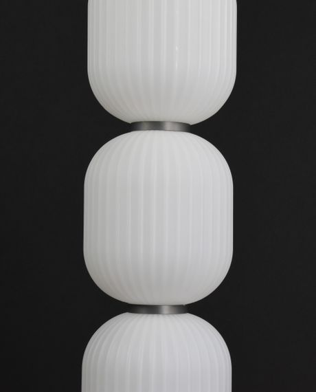 Люстра світлодіодна підвісна LED світильник для квартири на стелю лед 27164 Чорний 60-200х13х13 см. | Зображення 4