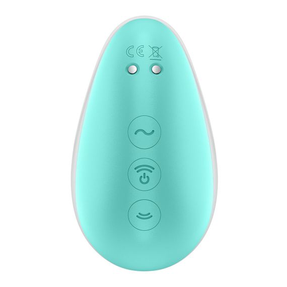 Вакуумний стимулятор з вібрацією Satisfyer Pixie Dust Mint/Pink | Зображення 4