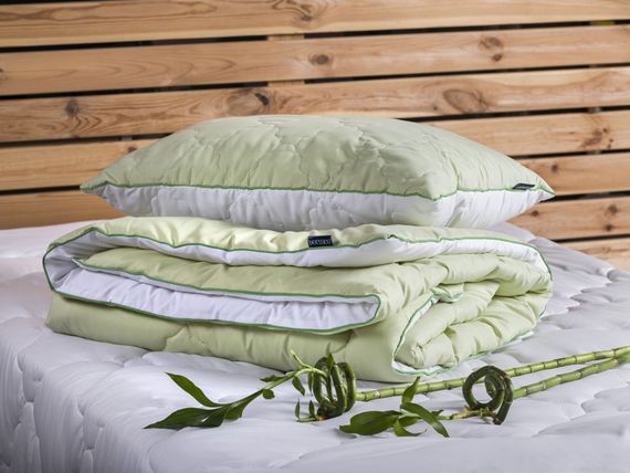 Набор одеяло и классическая подушка Бамбук Dormeo  140x200 см | Зображення 4