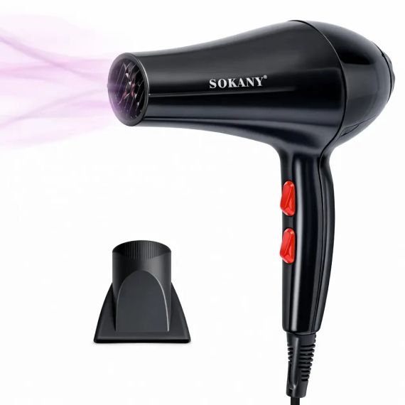 Фен для укладки волос Sokany SK-2200 с концентратором