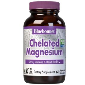 Мультиминеральный комплекс Bluebonnet Nutrition Chelated Magnesium Albion 60 Caps