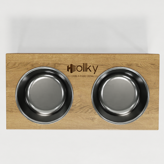 Миски на подставке для средних и больших собак Hollky Base L (2 × 0,95 л) BL-422120-GLNT | Зображення 3