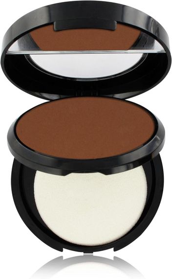 Компактная пудра для лица Какао Copines line Paris WET DRY FOND DE TEINT POUDRE 08 Cacao | Зображення 2