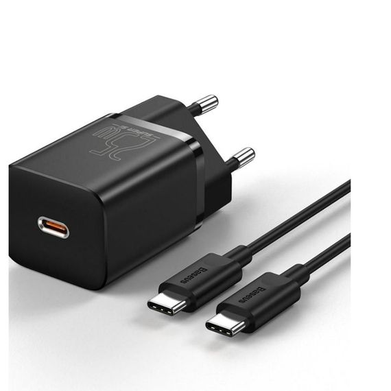 Сетевое Зарядное Устройство XPRO Baseus PD+Type-C 25W TZCCSUP-L черное (33053-01_481) | Зображення 4