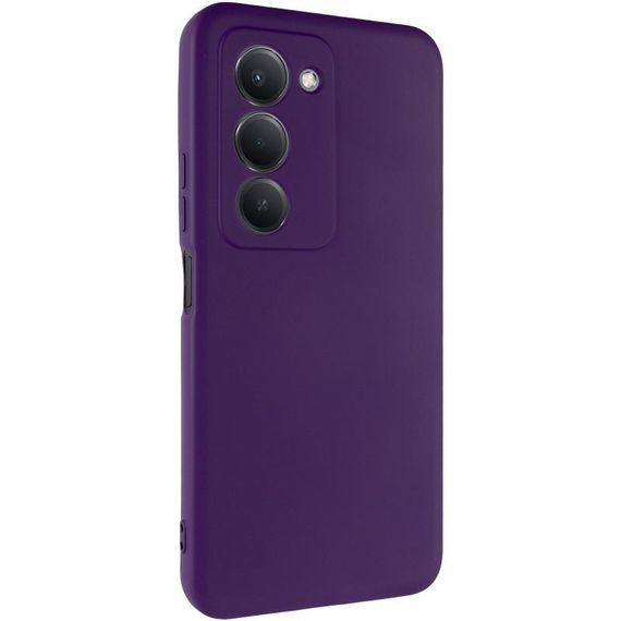 Чохол TPU GETMAN Liquid Silk Full Camera для Xiaomi Redmi 15 (EU) Фіолетовий / Purple