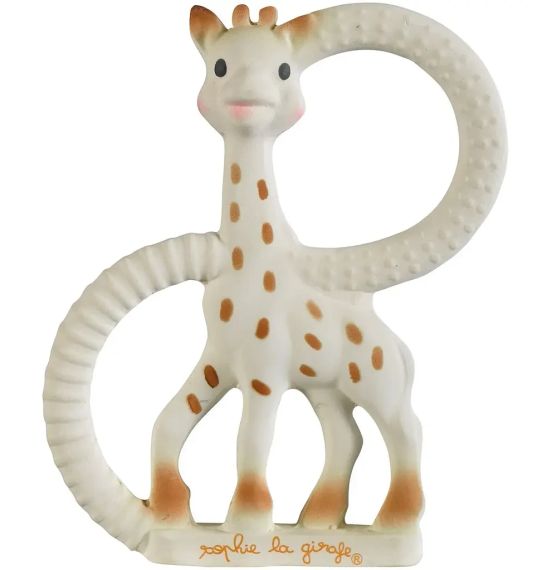 Прорізувач з кільцями Жирафа Софі, Sophie la girafe (Vulli) (м'який) (200318) | Зображення 2